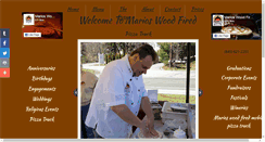 Desktop Screenshot of marioswoodfired.com